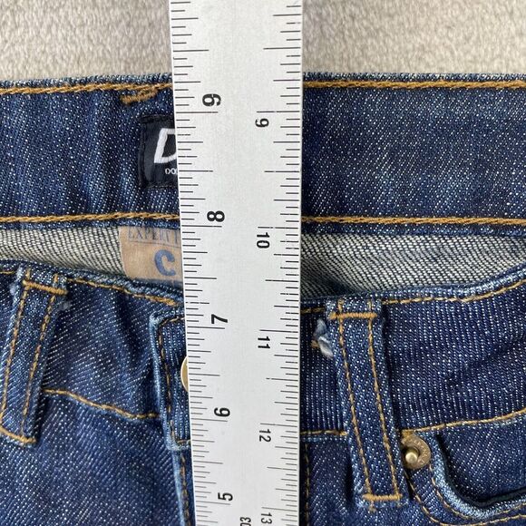 Dolce & Gabbana D&G Jeans Women 24 Blue Cute Slim Straight Back Logo Designer‎ - Picture 13 of 15